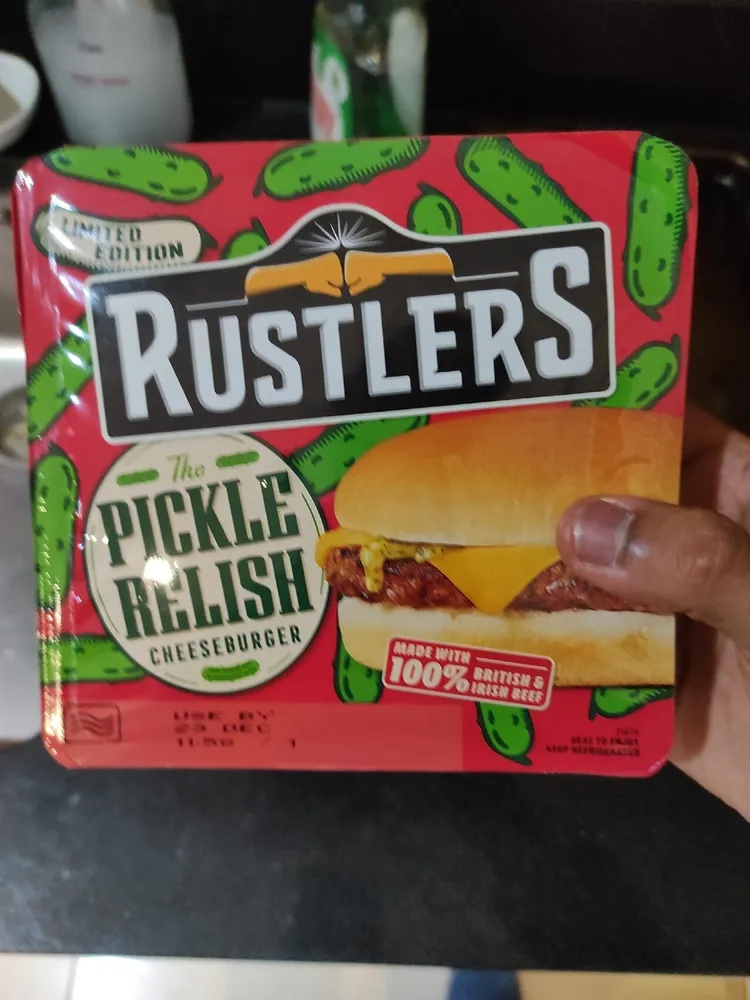 Pickle Relish Cheeseburger