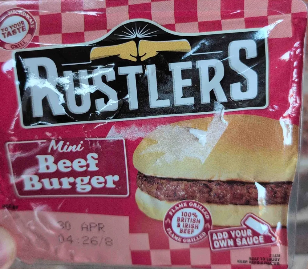 Rustlers Mini Beef Burger