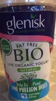 Live organic yogurt