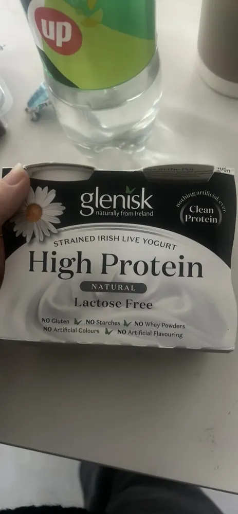 High Protein Natural Lactose Free Strained Irish Live Yogurt