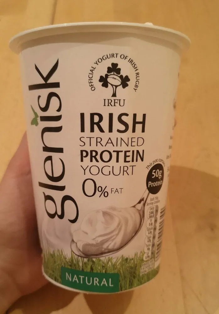 High Protein Lactose Free Natural Strained Irish Live Yogurt
