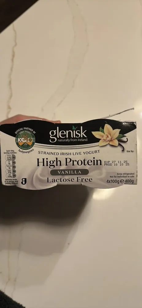 Strained Irish Live Yogurt