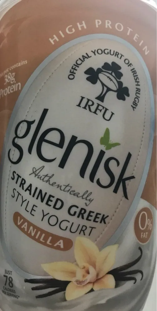 Strained greek style yogurt