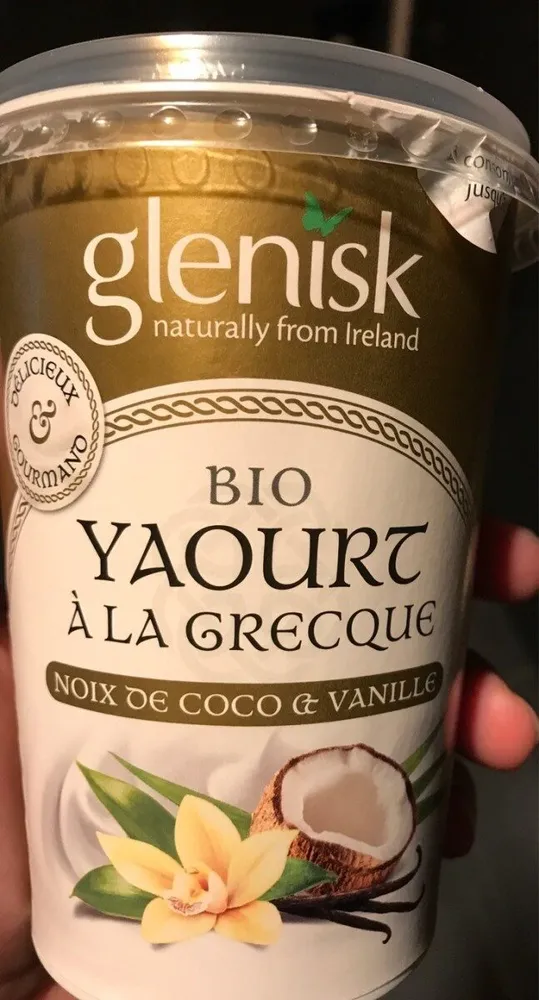 Bio Yaourt à la Grecque noix de coco et vanille