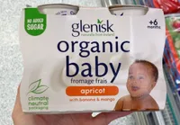 Organic baby fronage frais apricot