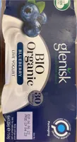 Bio organic blueberry yogurt