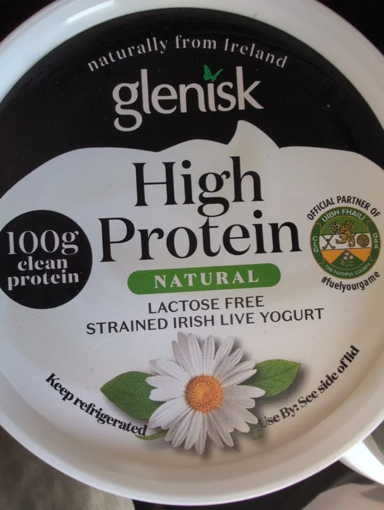 High Protein Natural Lactose Free Yogurt