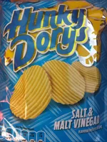 Salt and Malt Vinegar flavour potato crisps
