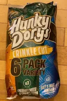 Crinkle cut crisps