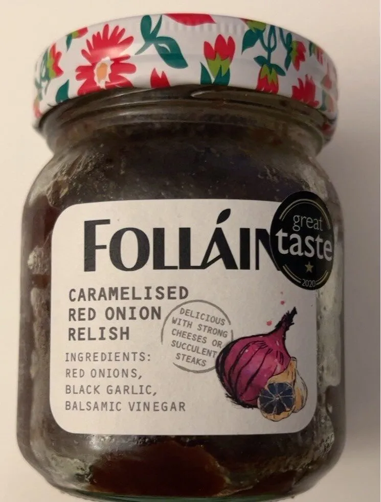 Caramelised red onion relish