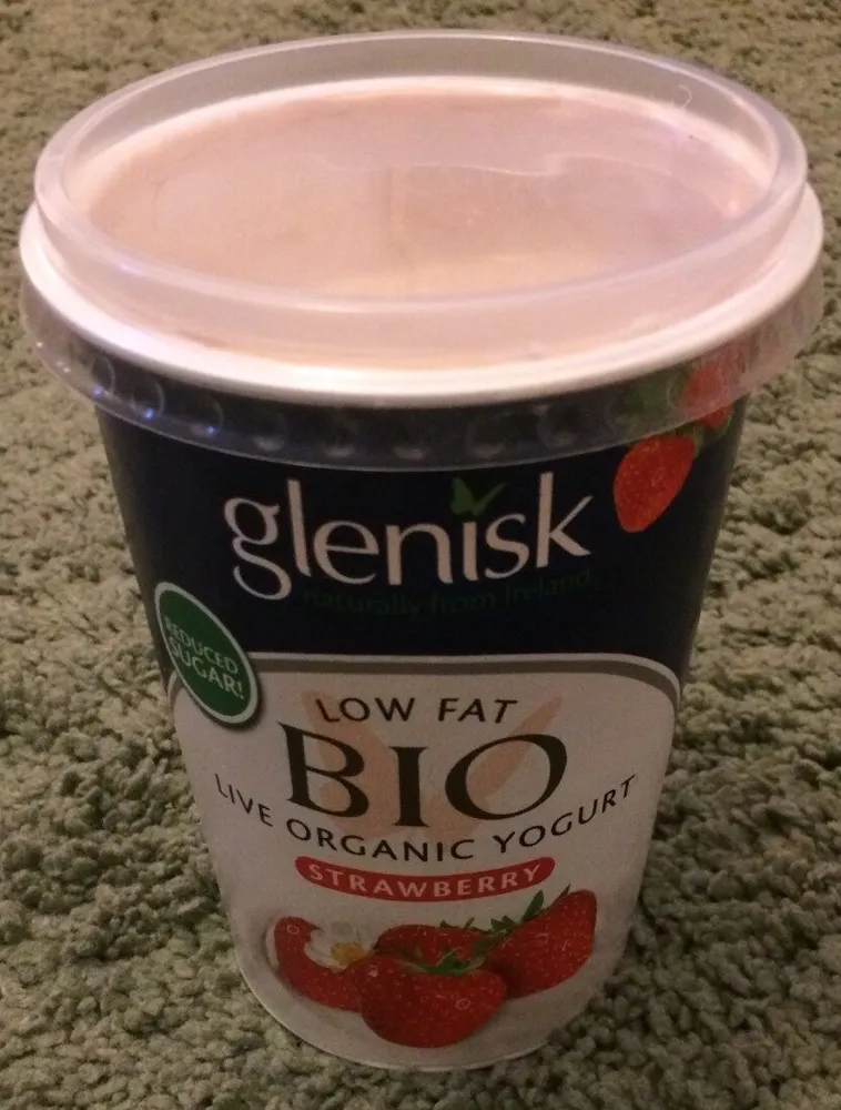 Low Fat Bio Strawberry And Vanilla Yogurt
