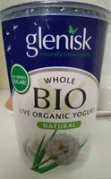Whole Bio Organic natural live yoghurt