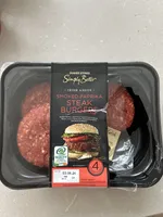 Smoked Paprika Steak Burgers