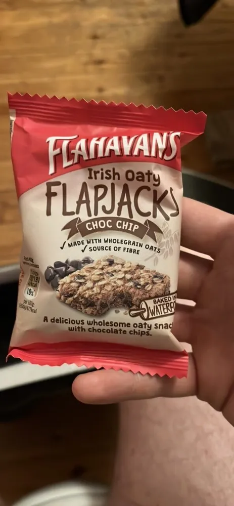 Irish Oaty Flapjacks Choc Chip