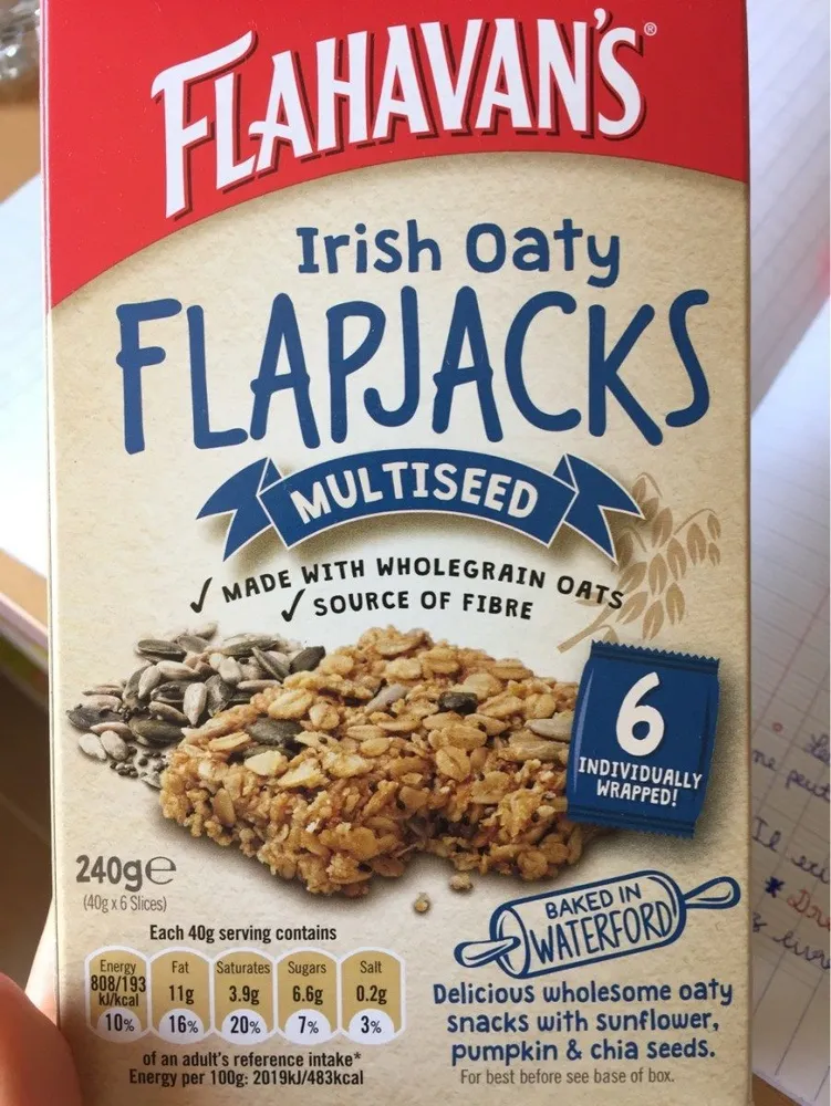 Irish Oaty Flapjacks
