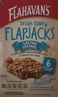 Salted Caramel Irish Oaty Flapjacks