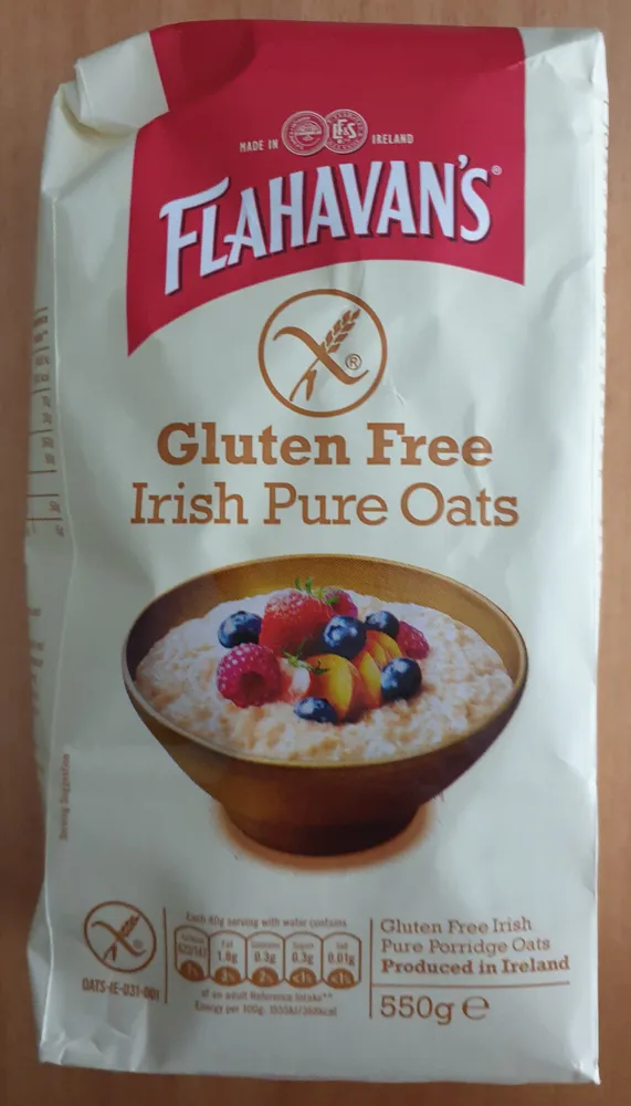 Gluten Free Irish Pure Oats