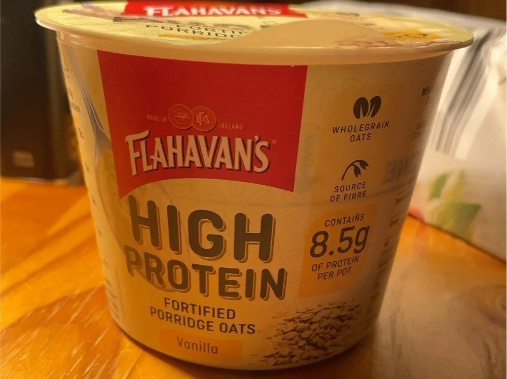 HIGH PROTEIN FORTIFIED PORRIDGE OATS Vanilla