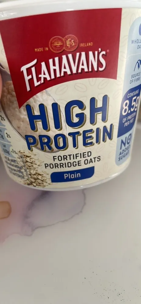 FORTIFIED PORRIDGE OATS Plain