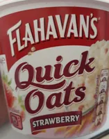 Quick oats strawberry