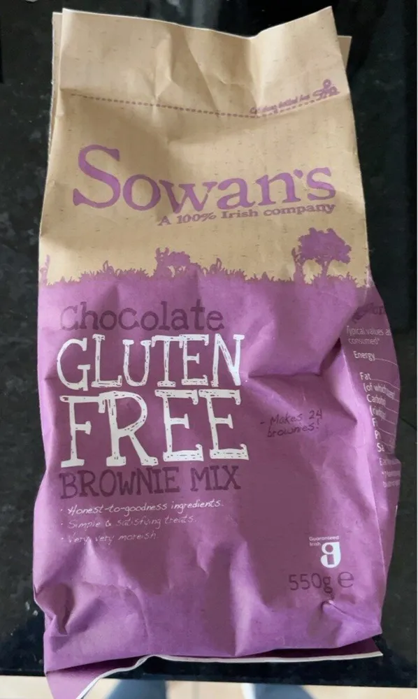 Chocolate Gluten Free Brownie Mix