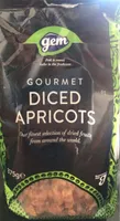 Diced apricots