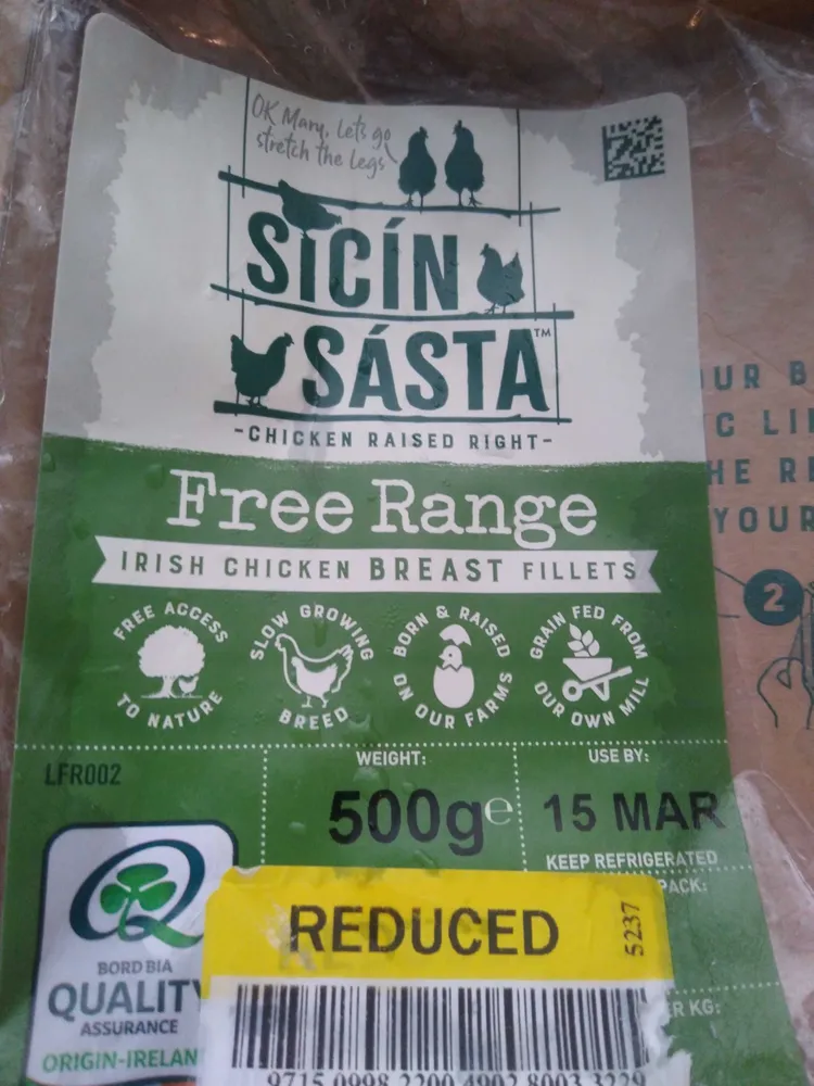 Free Range Irish Chicken Breast