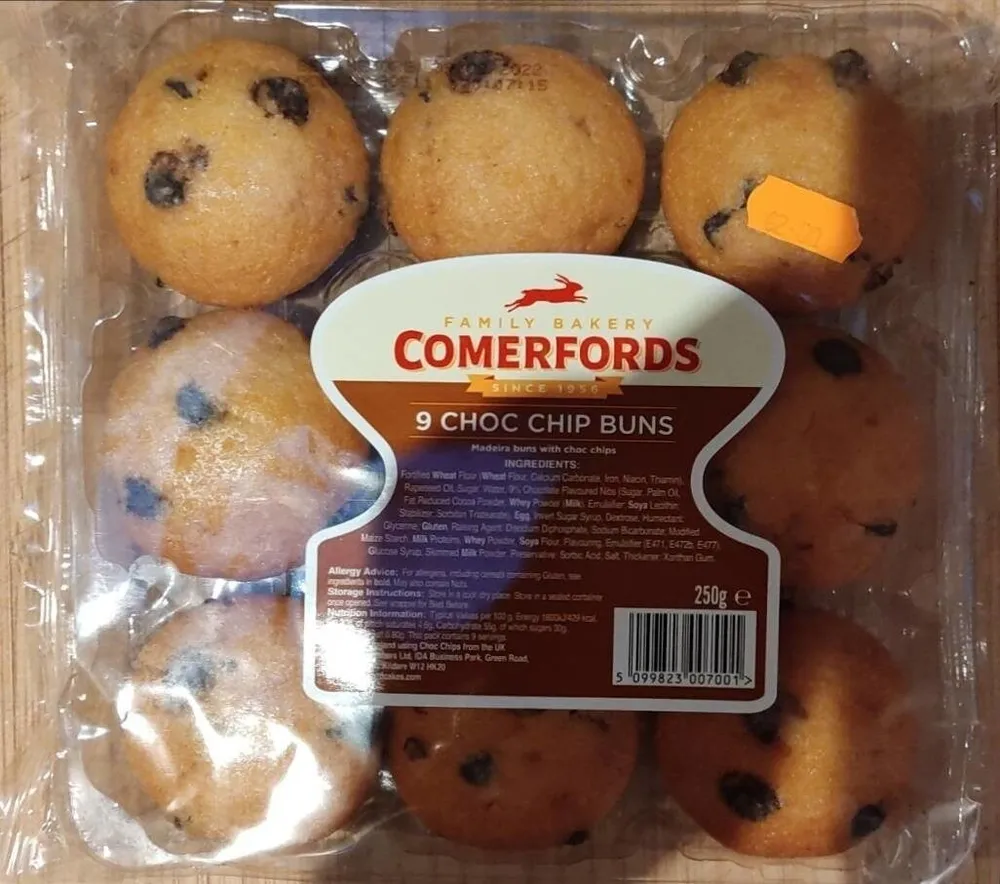 Chocolate chip muffins