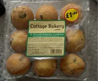 Moist Madeira buns with Sultanas