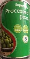 Processed peas