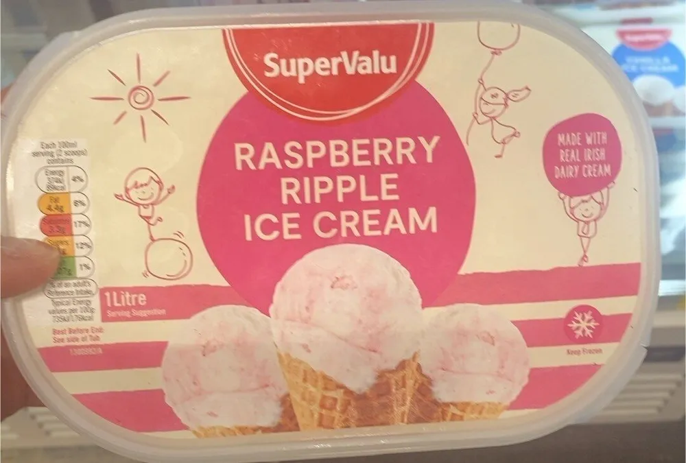 Raspberry Ripple Ice Cream