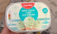 Mint choc chip ice cream