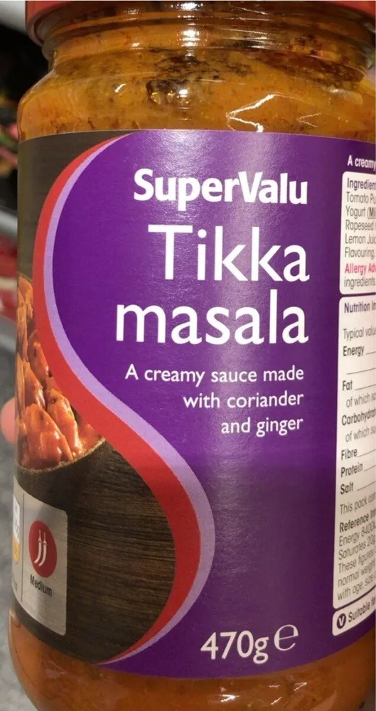 Tikka masala sauce