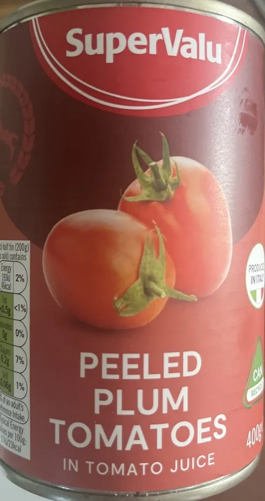 Peeled Plum Tomatoes