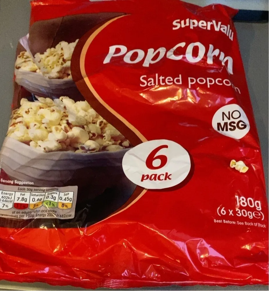 Salted Popcorn