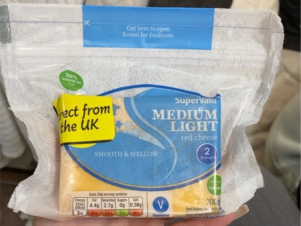 Red cheese medium light