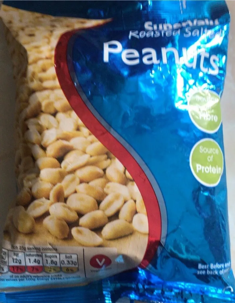 Roasted salted peanuts