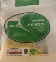 Medium white chedder cheese
