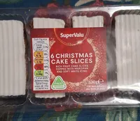 Christmas Cake SLices