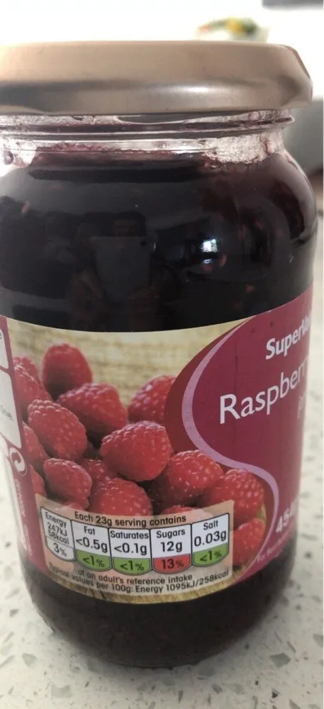 Supervalu Raspberry Jam (454 Grams)