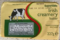 Irish creamery butter