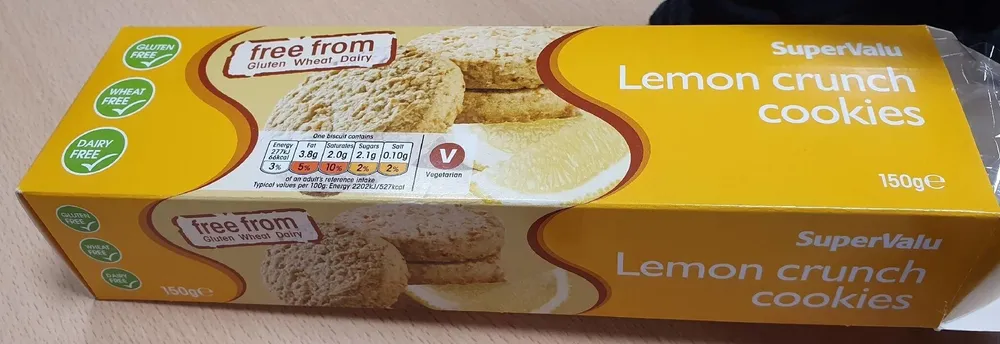 Lemon crunch cookies