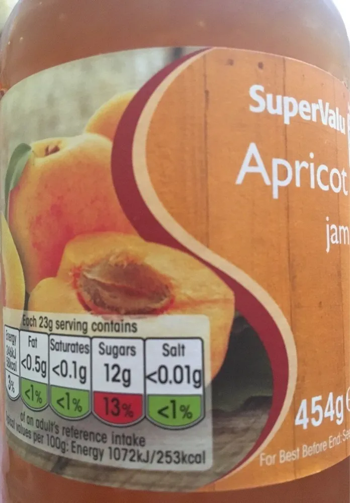 Supervalu Apricot Jam (454 Grams)
