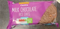 Milk choclate rice cakes