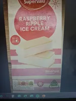 Raspberry ripple ice-cream