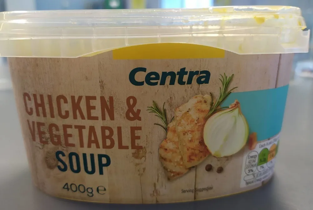 CHICKEN & VEGETABLE SOUP