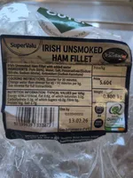 Irish unsmoked ham fillet