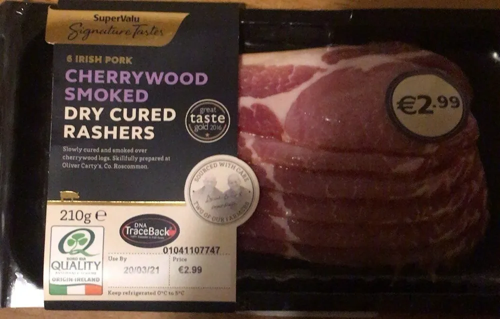 Cherrywood Smoked Dry Cured Rashers
