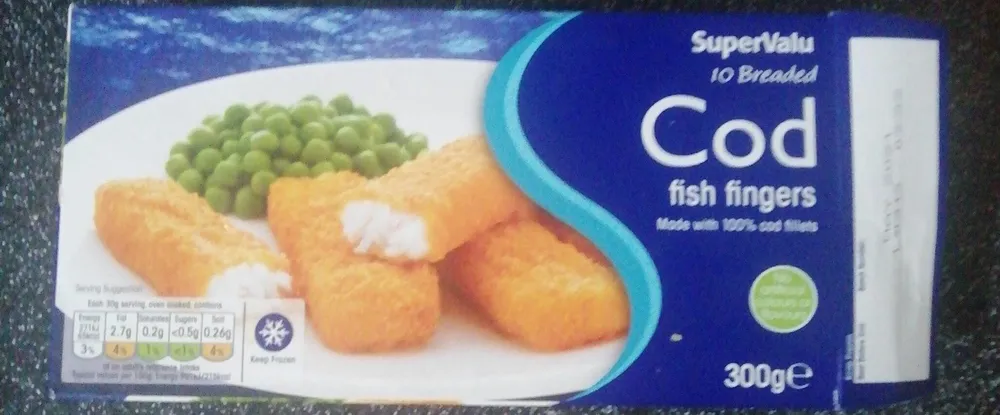 Cod Fish Fingers