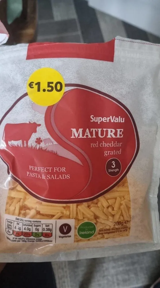 Mature chedder cheese